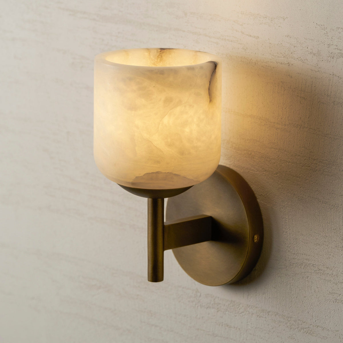 Garrison Alabaster Wall Sconce