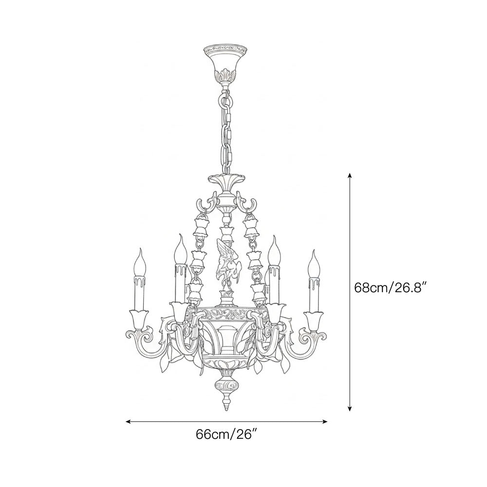 Genualdi Brass Chandelier