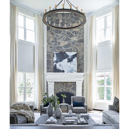 Geoffrey Wood Chandelier