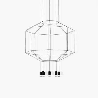 Geometric Lines Pendant Lamp