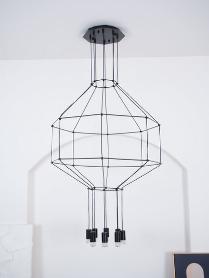 Geometric Lines Pendant Lamp