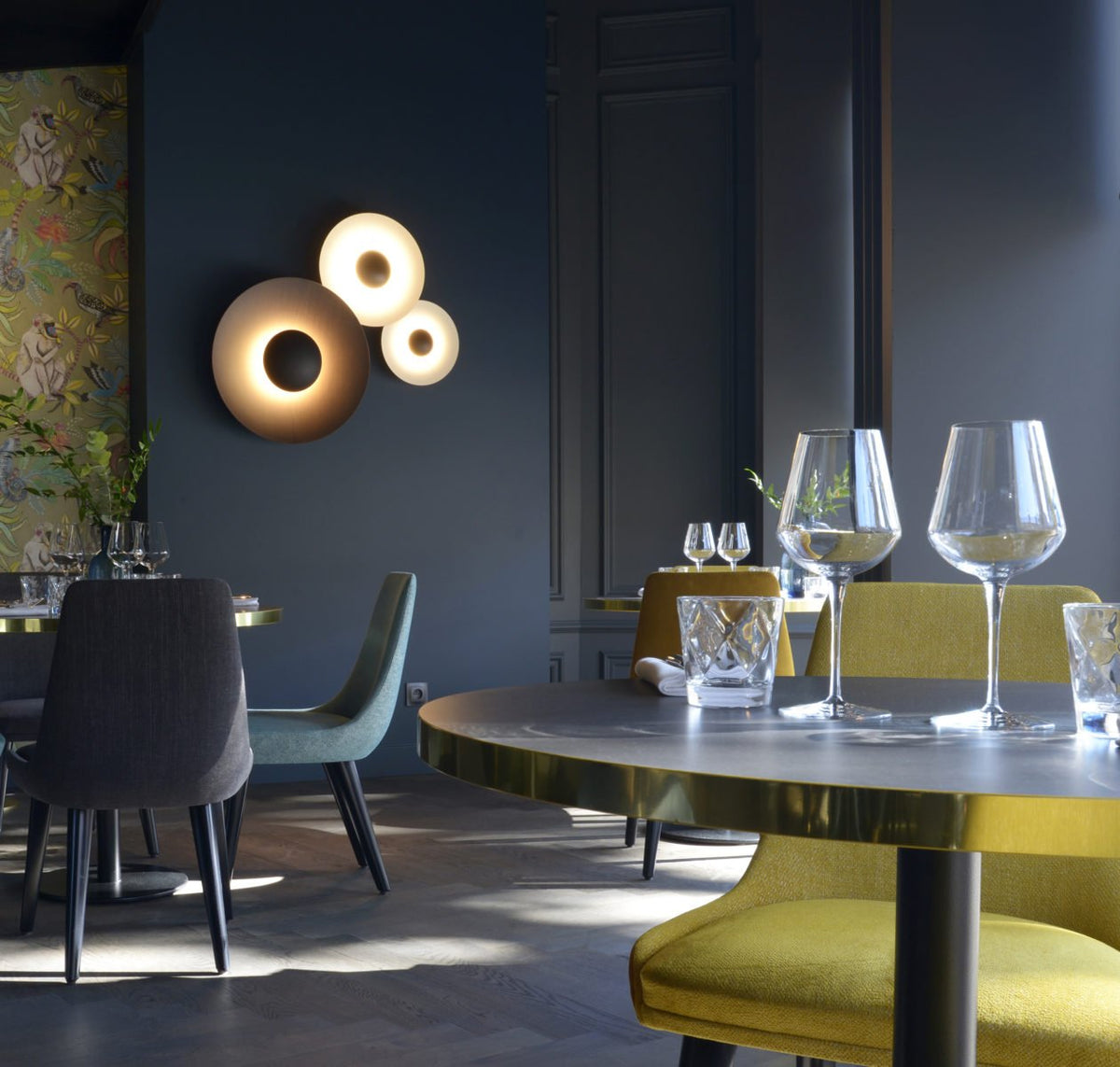 Ginger Round Wall Lamp