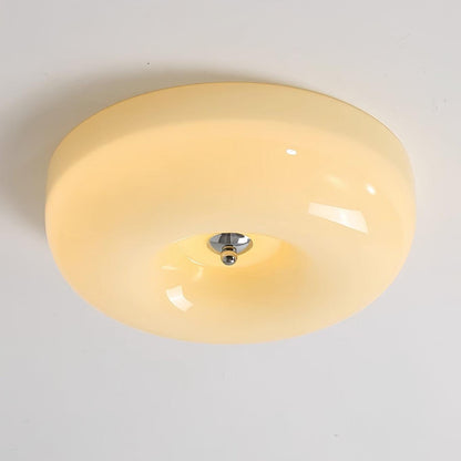 Glass Button Ceiling Lamp
