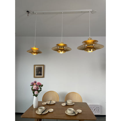 Gold Foil Pendant Lamp