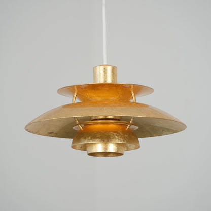 Gold Foil Pendant Lamp