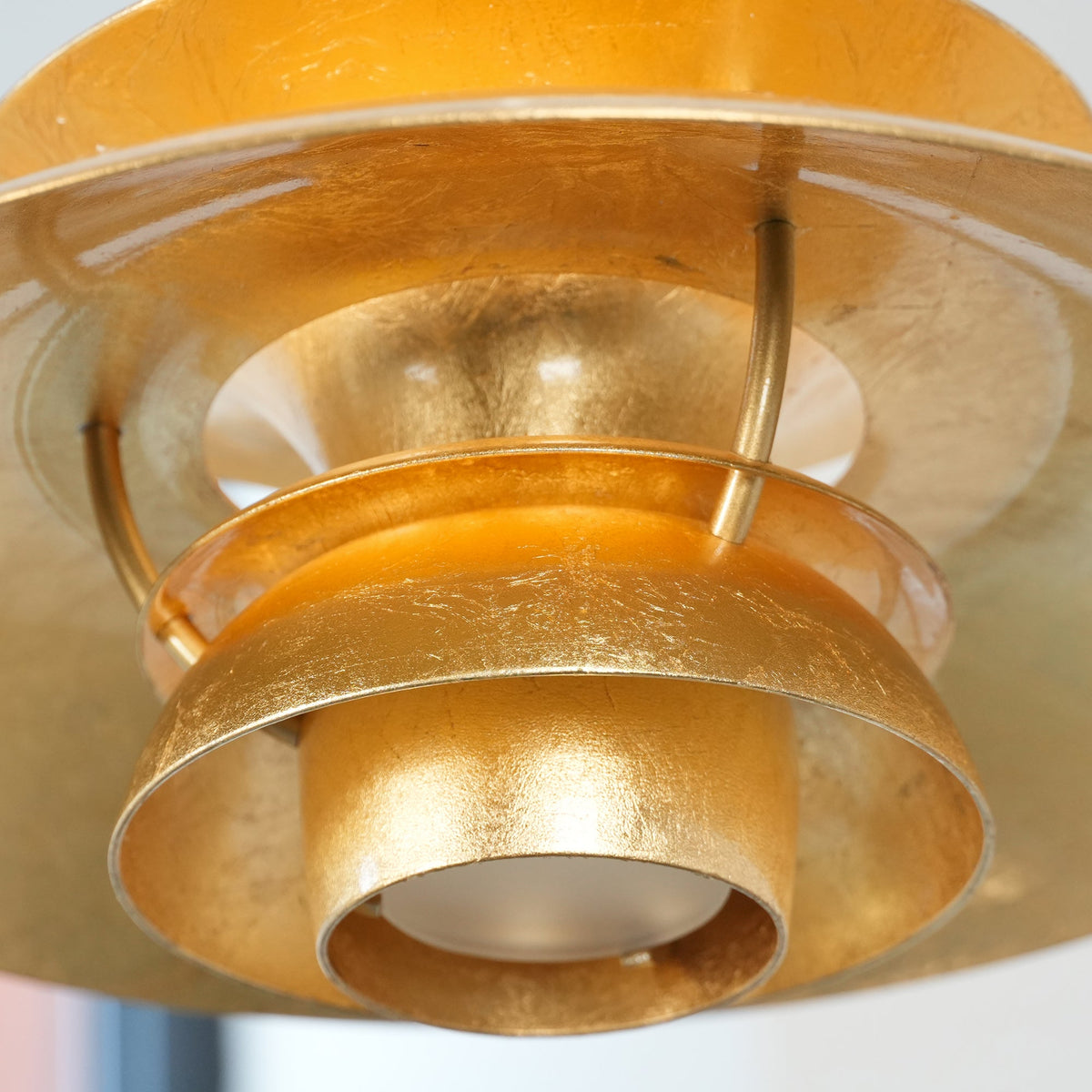 Gold Foil Pendant Lamp