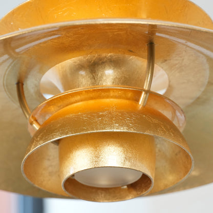 Gold Foil Pendant Lamp