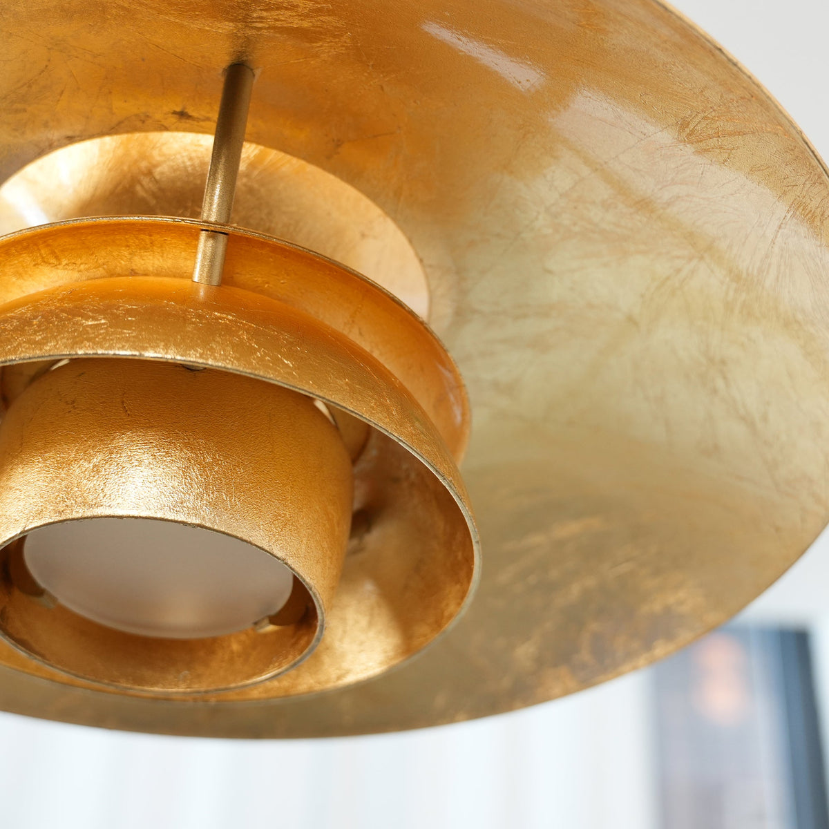 Gold Foil Pendant Lamp
