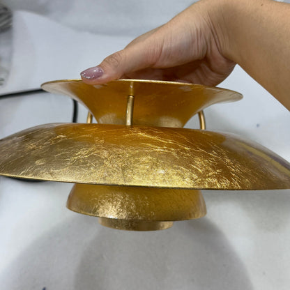 Gold Foil Pendant Lamp