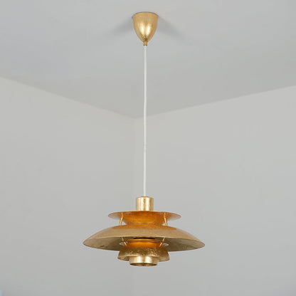 Gold Foil Pendant Lamp