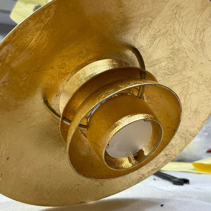 Gold Foil Pendant Lamp