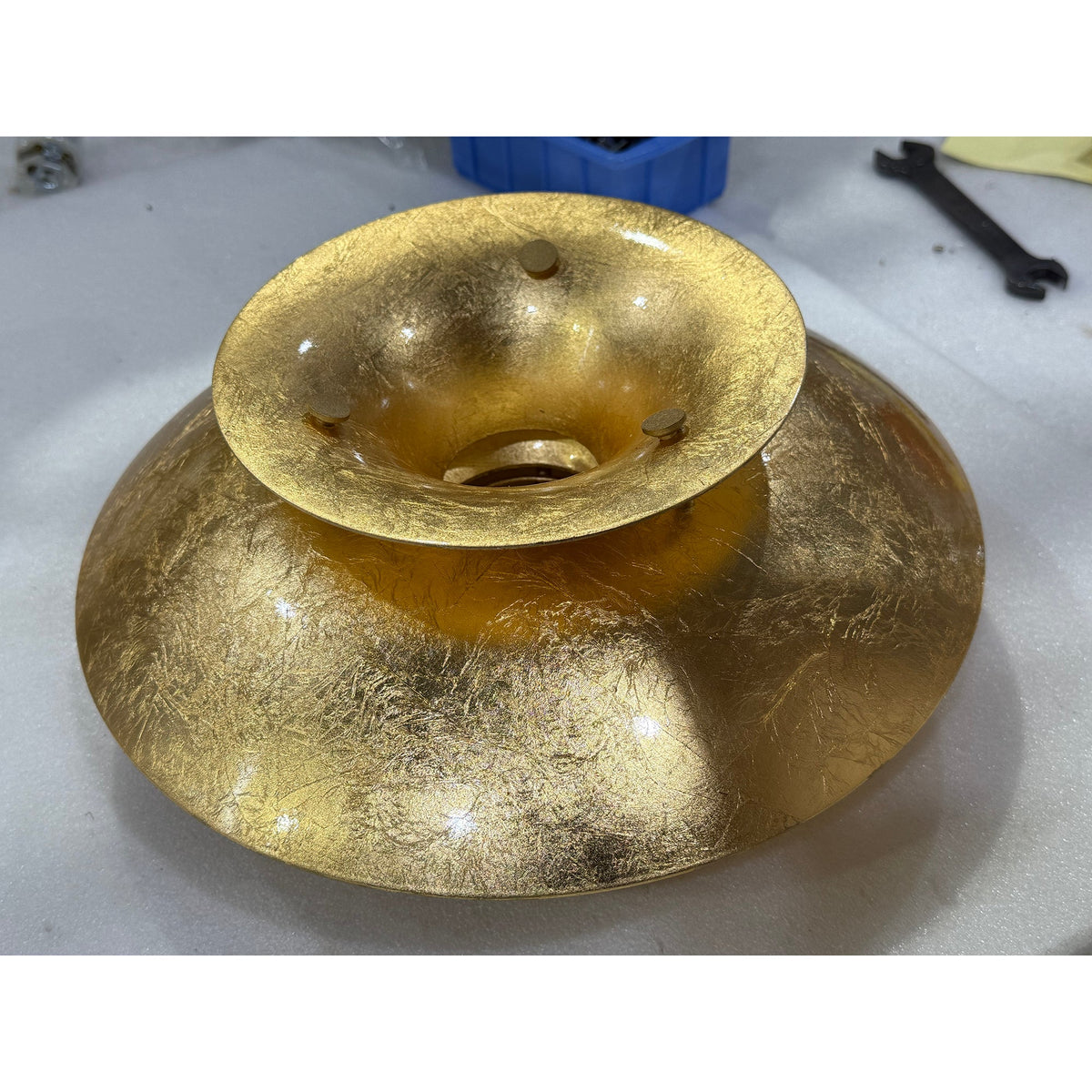Gold Foil Pendant Lamp