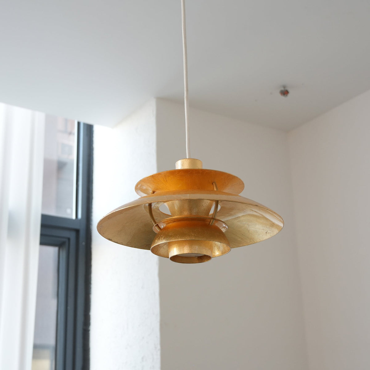 Gold Foil Pendant Lamp