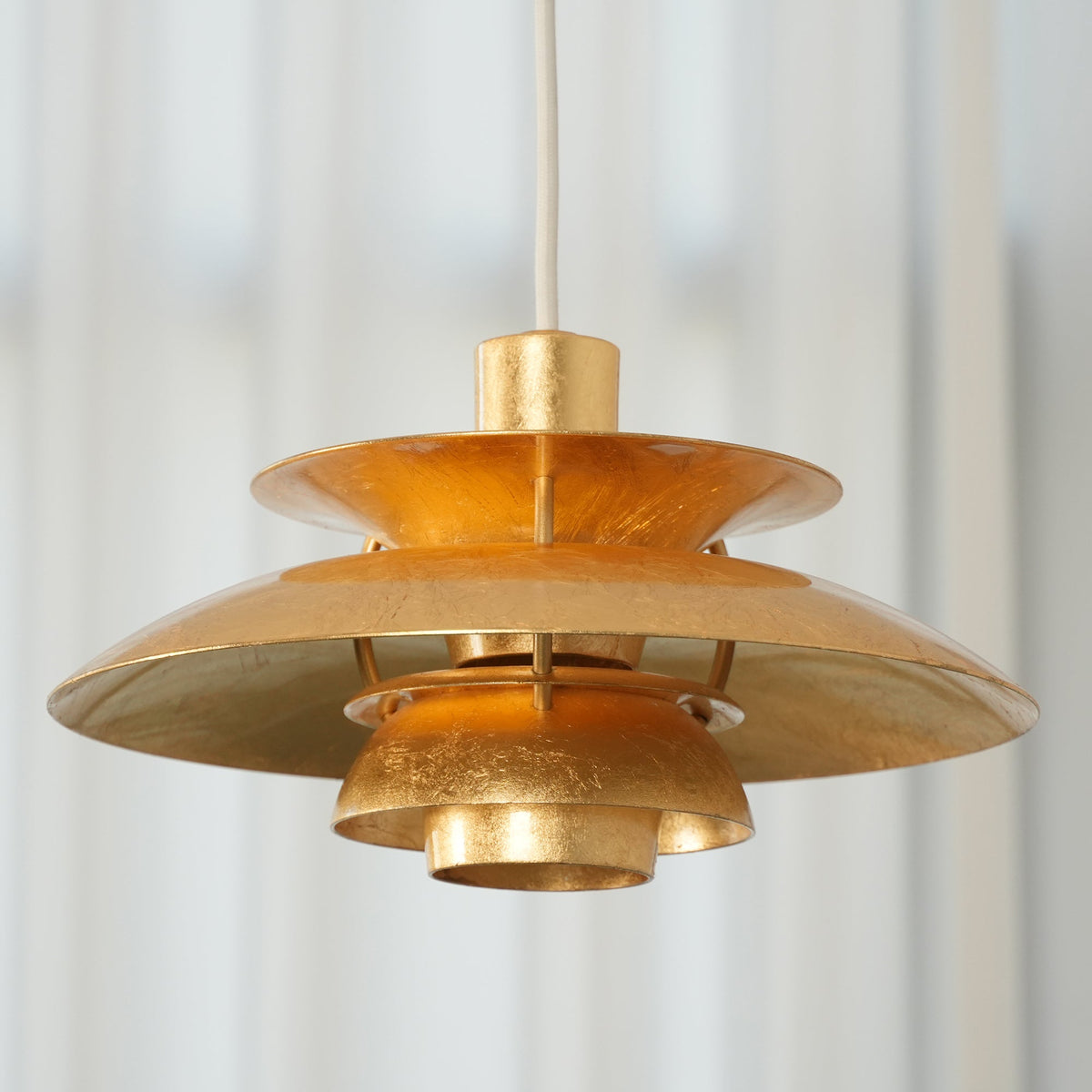 Gold Foil Pendant Lamp