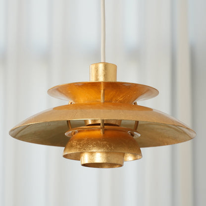 Gold Foil Pendant Lamp