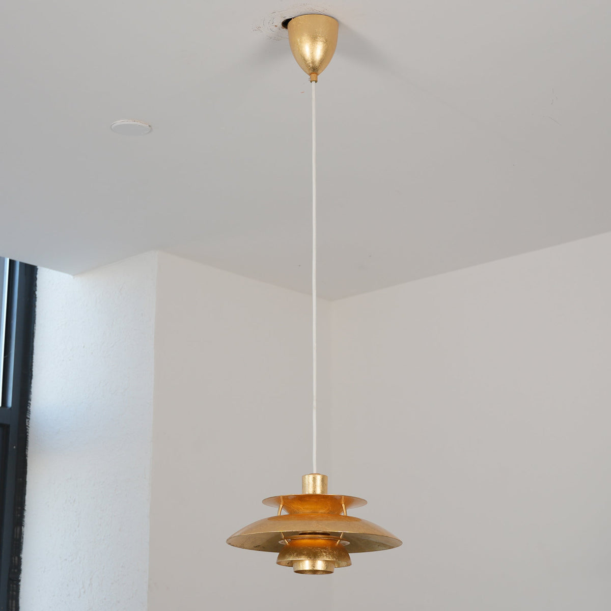 Gold Foil Pendant Lamp