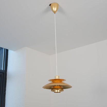 Gold Foil Pendant Lamp