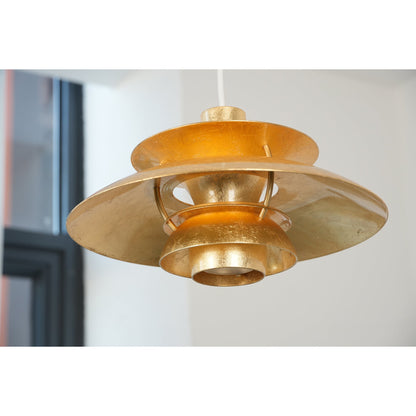 Gold Foil Pendant Lamp