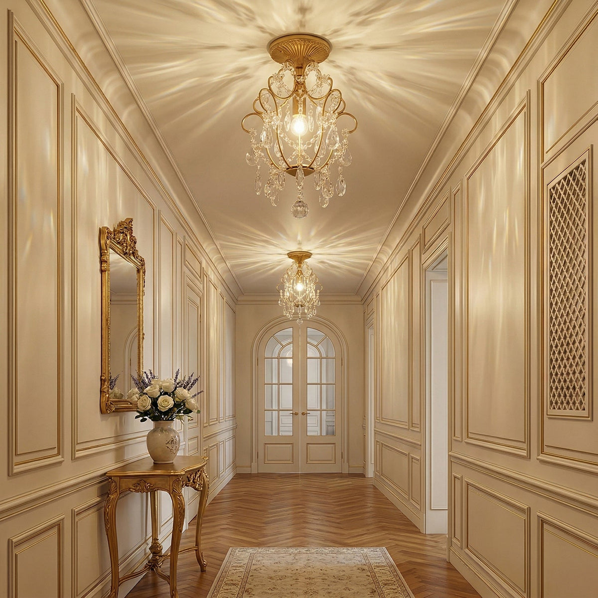 Gossly Crystal Ceiling Lamp