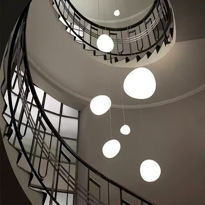 Gregg Stone Shape Glass Pendant Light