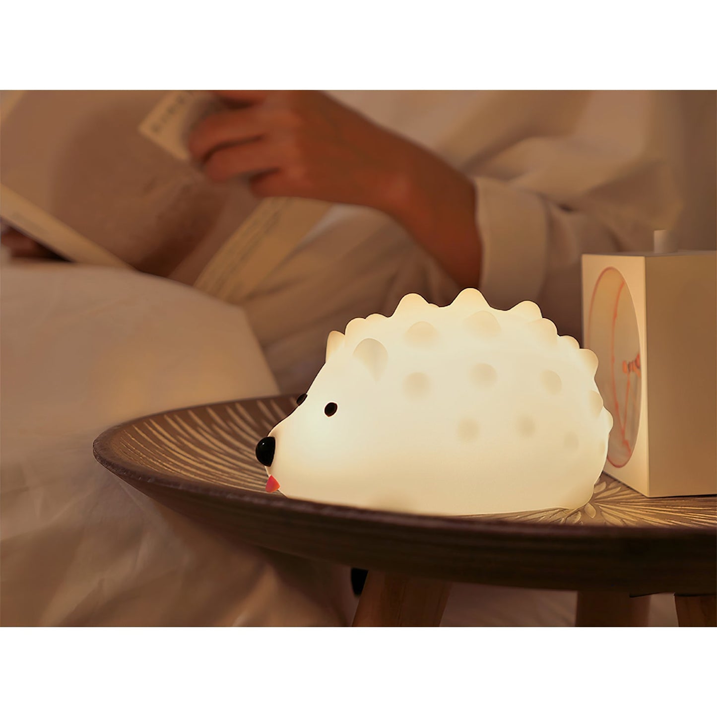 Hedgehog Timing Night Light (built-in battery)