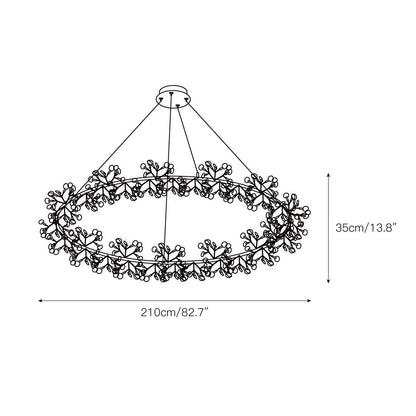 Heracleum Round Chandelier