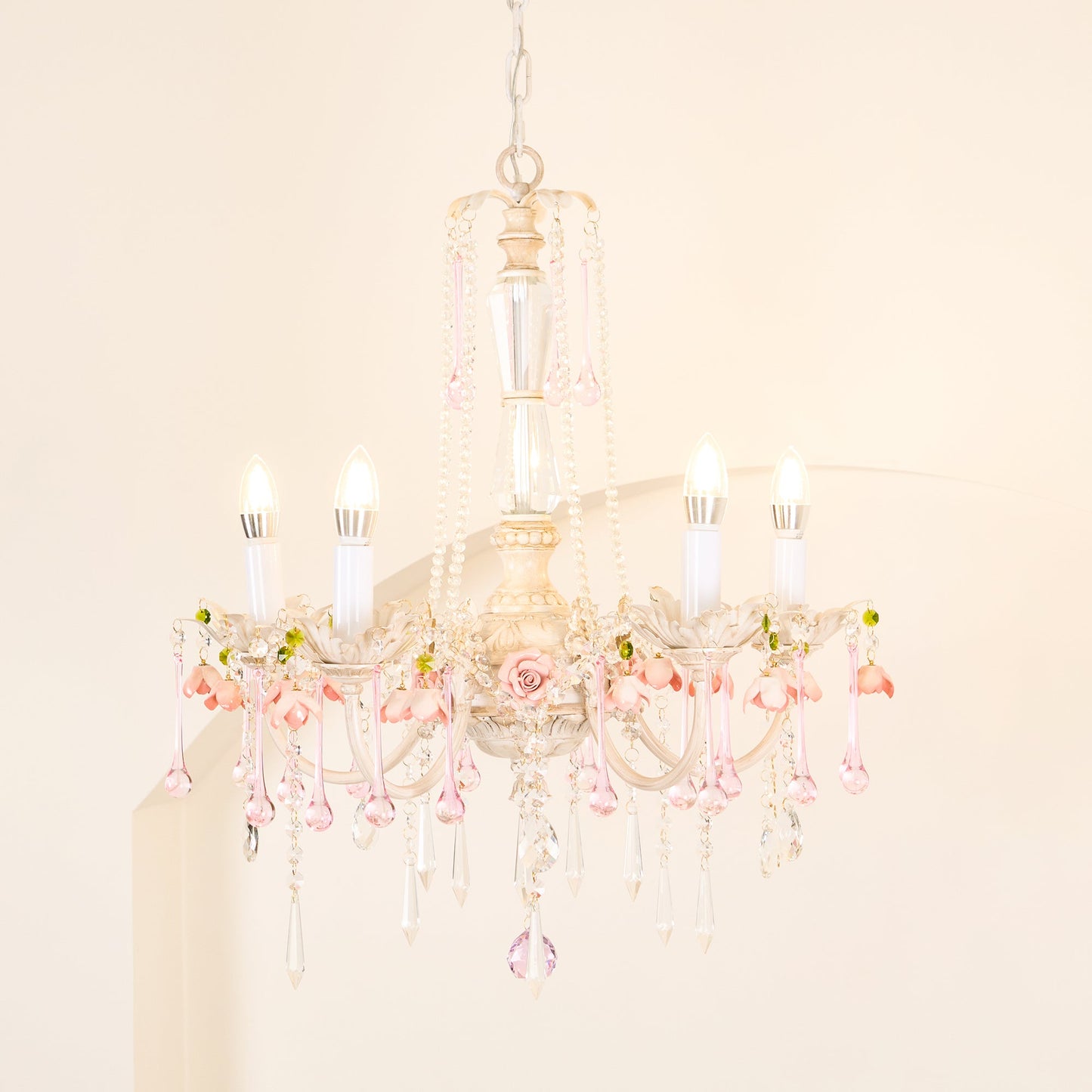 Heritage Rose Chandelier