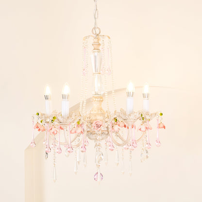 Heritage Rose Chandelier