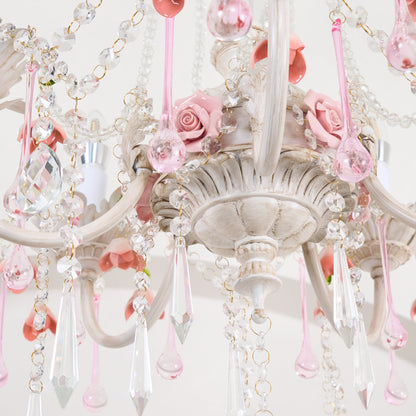 Heritage Rose Chandelier