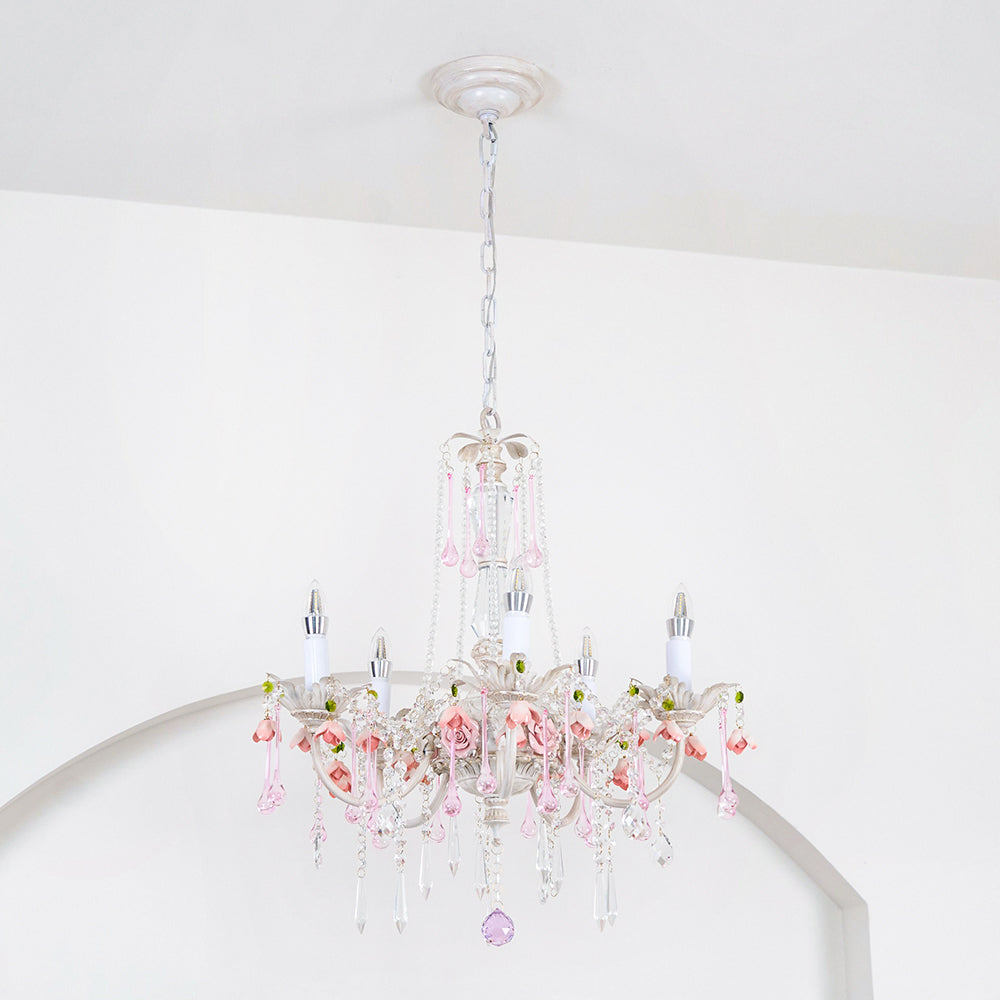 Heritage Rose Chandelier
