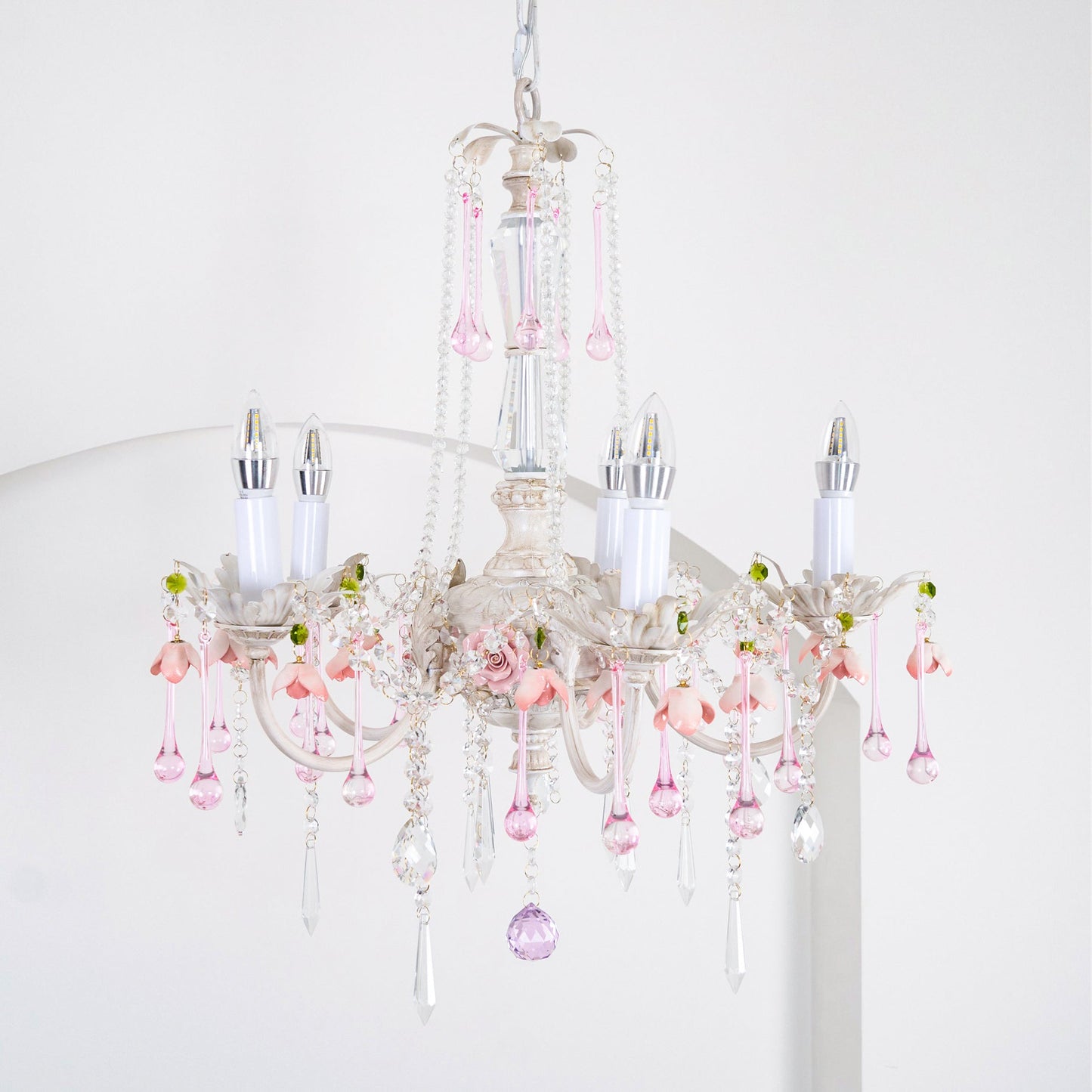 Heritage Rose Chandelier
