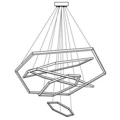 Hexagon Chandelier