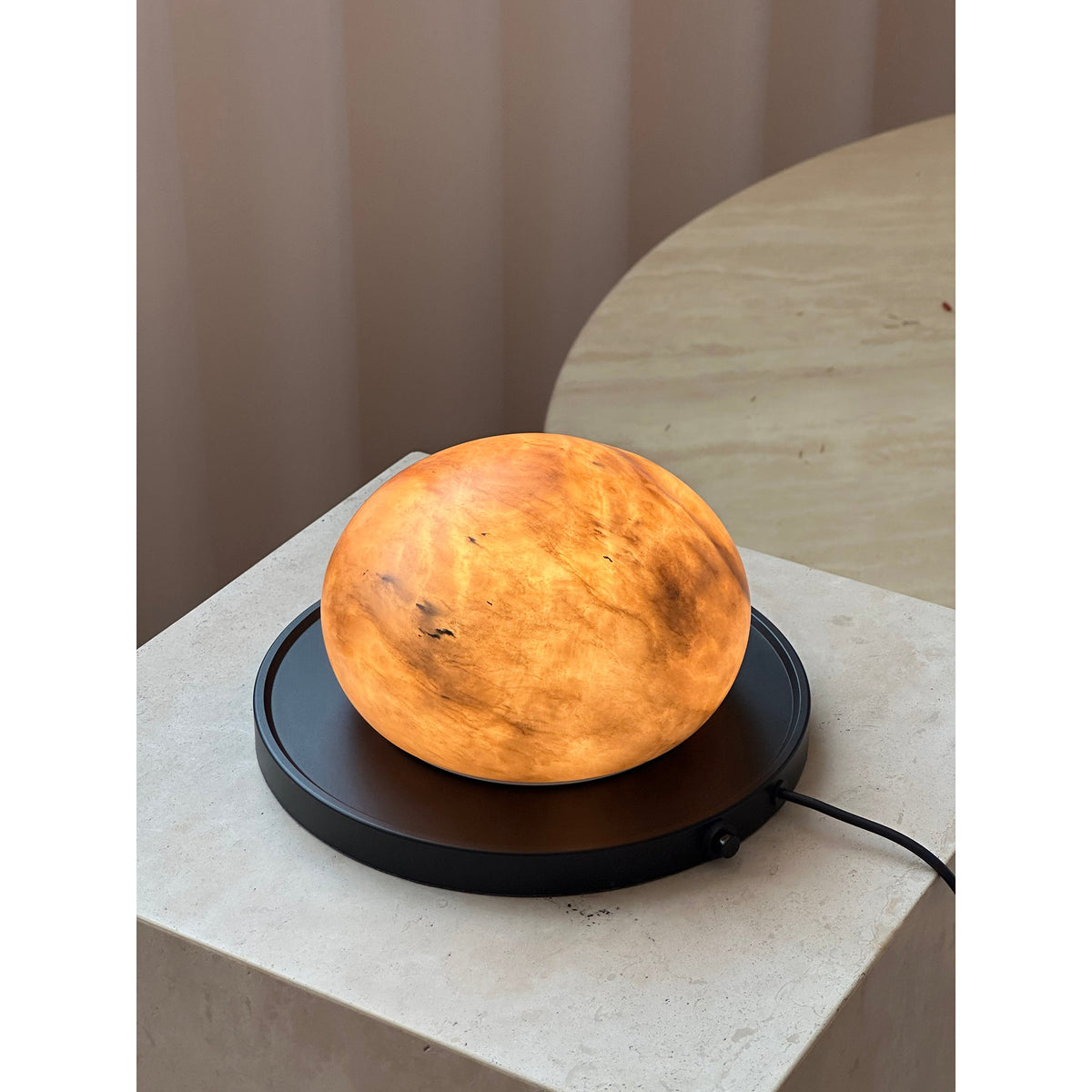 Bolita Alabaster Table Lamp