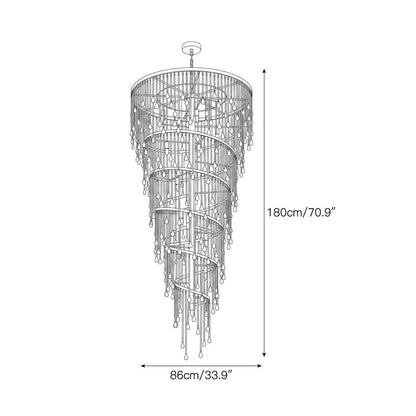 Hollywood Blvd Tiered Chandelier