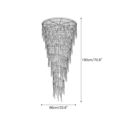 Hollywood Blvd Tiered Chandelier