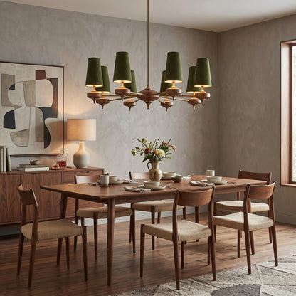 Hour Rho Chandelier