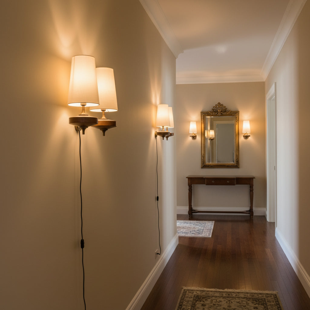Hour Rho Plug-in Wall Lamp