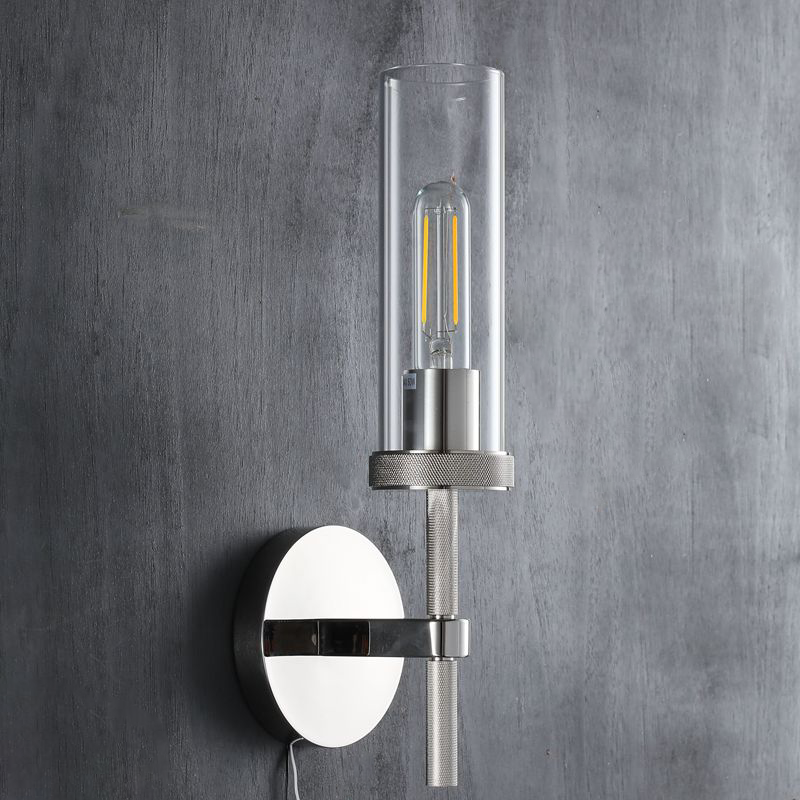 Lameth Knurled Sconce 14"19"