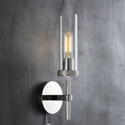 Lameth Knurled Sconce 14"19"