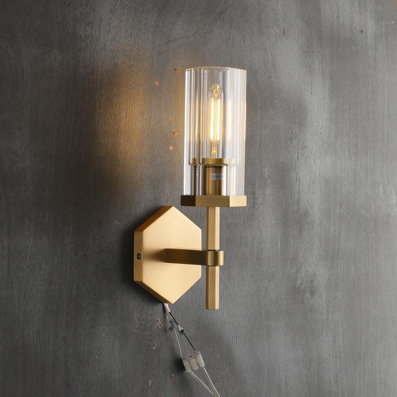 Lameth Hexagonal Wall Sconce 14"19"