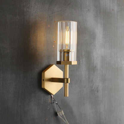 Lameth Hexagonal Wall Sconce 14"19"