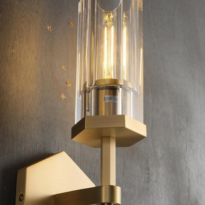 Lameth Hexagonal Wall Sconce 14"19"
