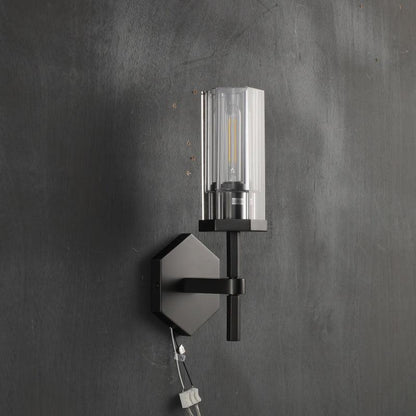 Lameth Hexagonal Wall Sconce 14"19"