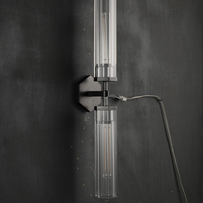 Lameth Knurled Linear Wall Sconce