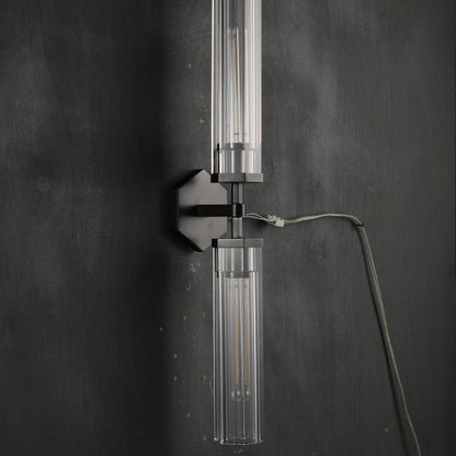 Lameth Knurled Linear Wall Sconce