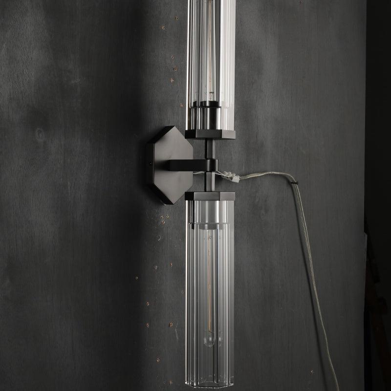 Lameth Knurled Linear Wall Sconce