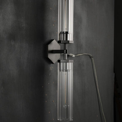 Lameth Knurled Linear Wall Sconce