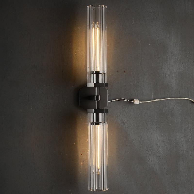 Lameth Knurled Linear Wall Sconce