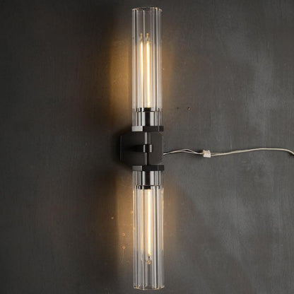 Lameth Knurled Linear Wall Sconce