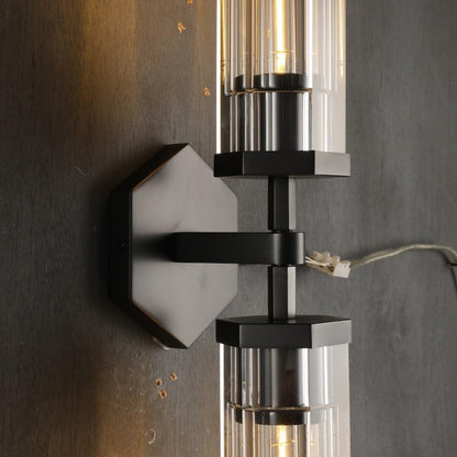 Lameth Knurled Linear Wall Sconce
